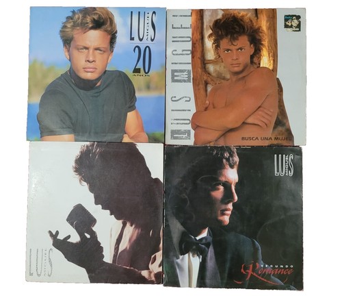 LUIS MIGUEL 20 Años ORIGINAL 1990 LP MEXICO *NOT REISSUE* VG vinyl