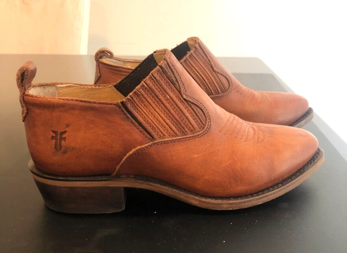Frye Women s Billy Shootie Size 5.5 M Cognac eBay