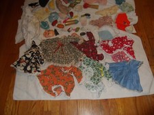big Doll Clothes lot accessories vintage