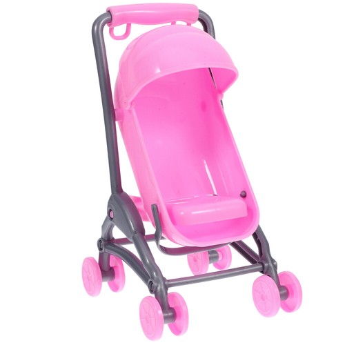 Children's Play House Toy Baby Doll Stroller Set for Dolls Toddlers 1-3