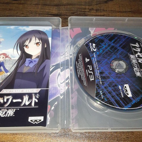Accel World Awakening of the Silver Wings PS3 PlayStation 3 BANPRESTO with Case - Picture 2 of 4