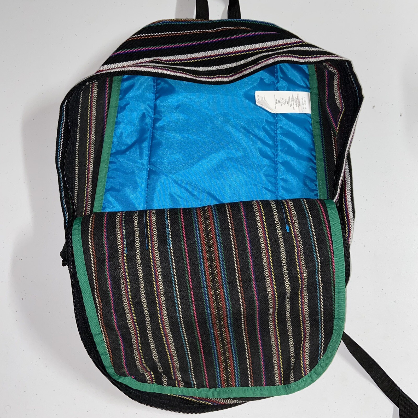 Jansport Super Fx Woven Striped Backpack Aztec Southw… Gem