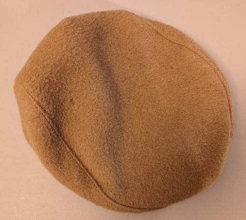 Vtg Pendleton Driving Cap - Men's MEDIUM - Brown Tan Wool USA Newsboy Cabbie Hat - 第 1/23 張圖片