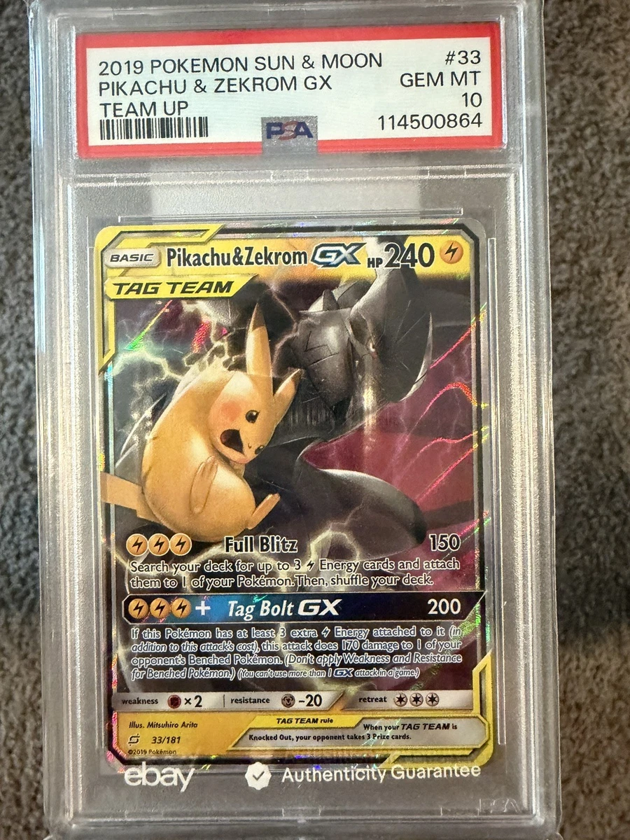 Zekrom Pokémon TCG Professional Sports Authenticator (PSA