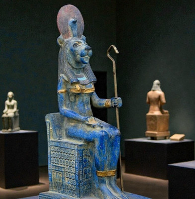 Egyptian Artifacts A Rare Authentic Pharaonic Statue Egyptian Goddess Sekhmet BC