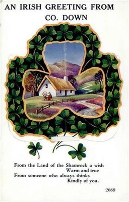 55119974 - County Down County Down (Irland) Leporello, Klee II (Stauchung)