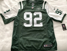 NY JETS JERSEY XL NIKE NFL ONFIELD LEONARD WILLIAMS 92 FOOTBALL SEATTLE SEAHAWKS