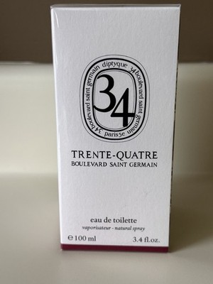 Diptyque 34 Trente-Quatre EDT 3.4oz 100ml Eau de Toilette Spray Women Unisex New