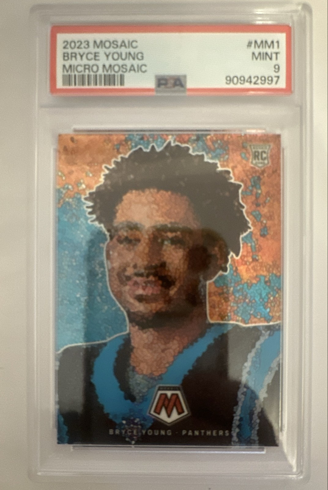 2023 Panini Mosaic - Micro Mosaic Bryce Young #MM-1 (RC)