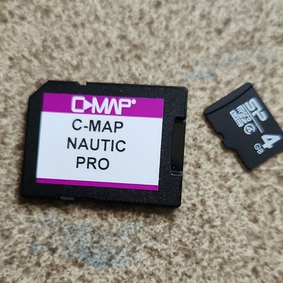 C-MAP NAUTIC PRO SD CARD