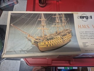 Sergal HMS VICTORY Ship Wooden Model Kit 1:78 Scale Mantua Model