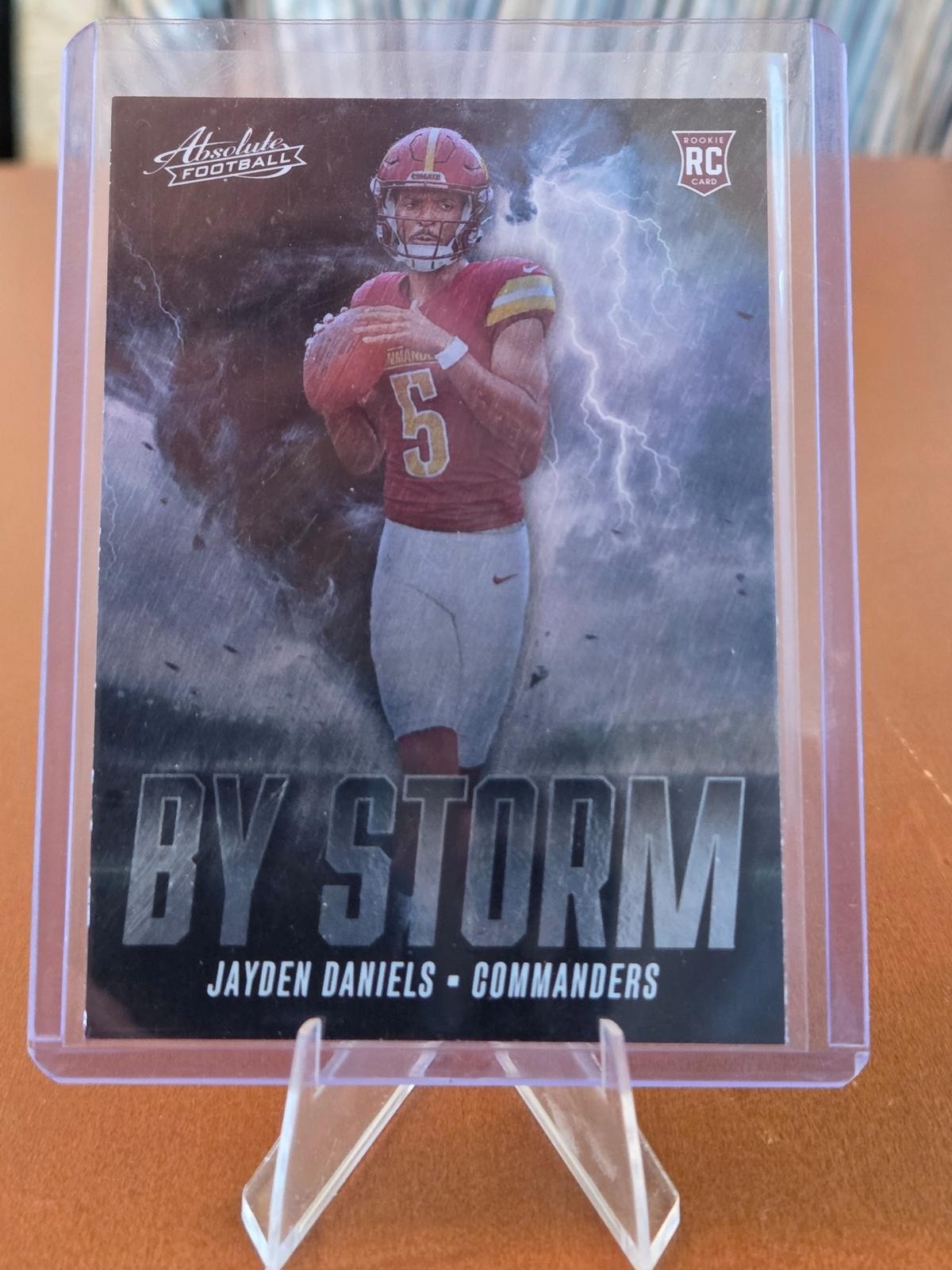 2024 Panini Absolute #BS-JDS Jayden Daniels By Storm