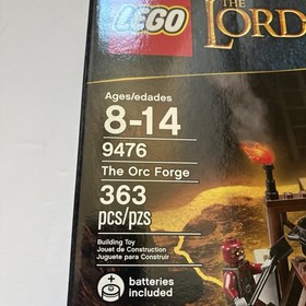 **New Sealed** Rare Lego 9476 The Lord of the Rings The Orc Forge Retired