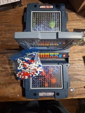 Deluxe Battleship Movie Edition Hasbro 2011 Electronic Works W/ Pieces Tested!!