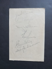 1950 St. Paul Saints Autographs Clem Labine J...