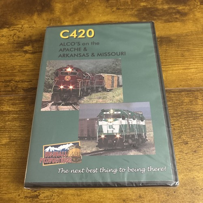 #ad C420 ALCO’s On The Apache Arkansas amp; Missouri DVD Highball Productions $18.95