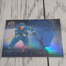 Upper Deck Series 1 Compositions Tyler Toffoli CMP-23 2025-26 San Jose Sharks