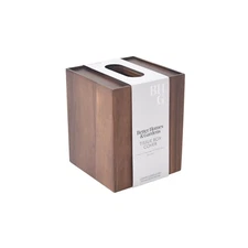 Better Homes & Gardens Acacia Wood Tissue Box Cover