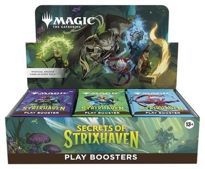 Sealed Secrets of Strixhaven Play Booster Box Magic MTG Kid Icarus