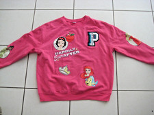 Disney 100 Pink Princess Happily Ever After Graphic Sweatshirt Size XL