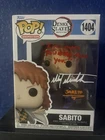Funko Pop! Demon Slayer Sabito #1404 SIGNED AUTHENTICATED Max Mittelman