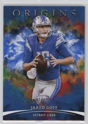 2021 Panini Origins Blue /99 Jared Goff #33 18vp