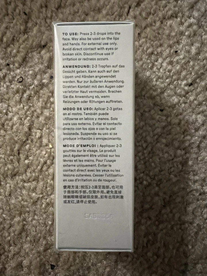 Aceite facial U Beauty The Super Intensive 1 oz/30 ml tamaño completo nuevo en caja sellado Foto 2 de 3