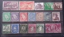 EIRE - IRLANDA 18 FRANCOBOLLI ASSORTITI - dal 1923 al 1983