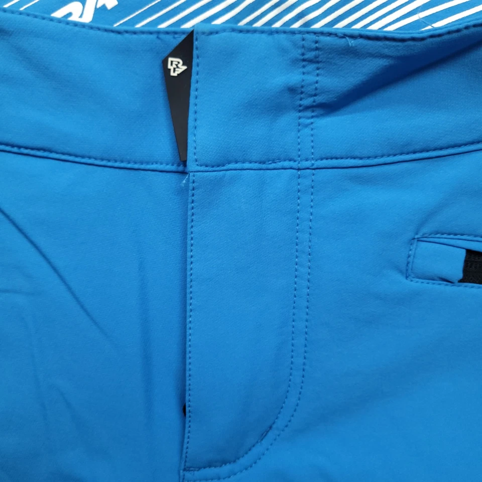 Race Face Indy Vented Bike Shorts Men's M Adjustable Waist Zipper Pocket - Image 3 of 4