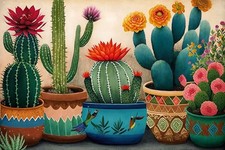 Diamond Painting Kits for Adults - Cactus DIY 5D Diamond Art Kits Full Drill ...