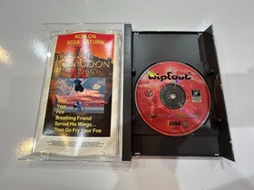 Wipeout (Sega Saturn 1996) CIB Complete w Manual + Reg Card + Foam Tested N MINT