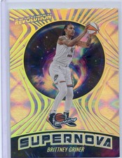 2022 Panini Revolution WNBA BRITTNEY GRINER #5 Supernova Galactic SSP Case Hit