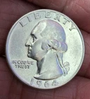 1964 P /  Washington Silver Quarter - 90% Silver