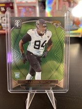 Maason Smith 2024 Totally Certified Neon Green Mirror RC #155 Jacksonville /99