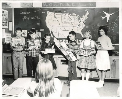 1965 Chuck Boroughs Ruff John Rogers Elementary School Letter Photo 8X10