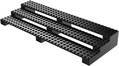 LEGO Minifigure 3 Tier Display Stand 35 Figures