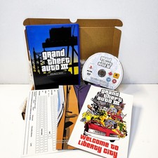 Grand Theft Auto 3 Doppelpack PS2 Karte Poster & Handbuch & Insert CIB / PAL sehr guter Zustand
