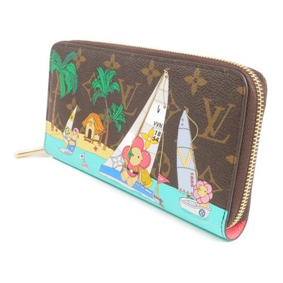 LOUIS VUITTON LV GHW Vivienne Holiday Zippy Wallet M82839 Monogram