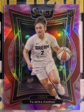 2025 WNBA Select Te-Hina Paopao Pink Camo /175