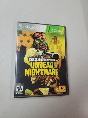 Red Dead Redemption Undead Nightmare Xbox 360 Complete CIB w/ Map Tested