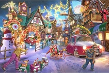 Tektalk Puzzles for Adults 1000 Piece, Jigsaw Christmas Entertainment 