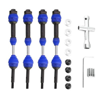 4* Driveshafts For TRAXXAS Hoss/Rustler/Slash/Stampede 4X4 2wd 1/10 RC Car q