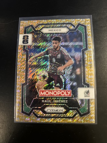 2026 Panini Prizm Monopoly Fifa World Cup - Raul Jimenez #58 Gold Big Money...