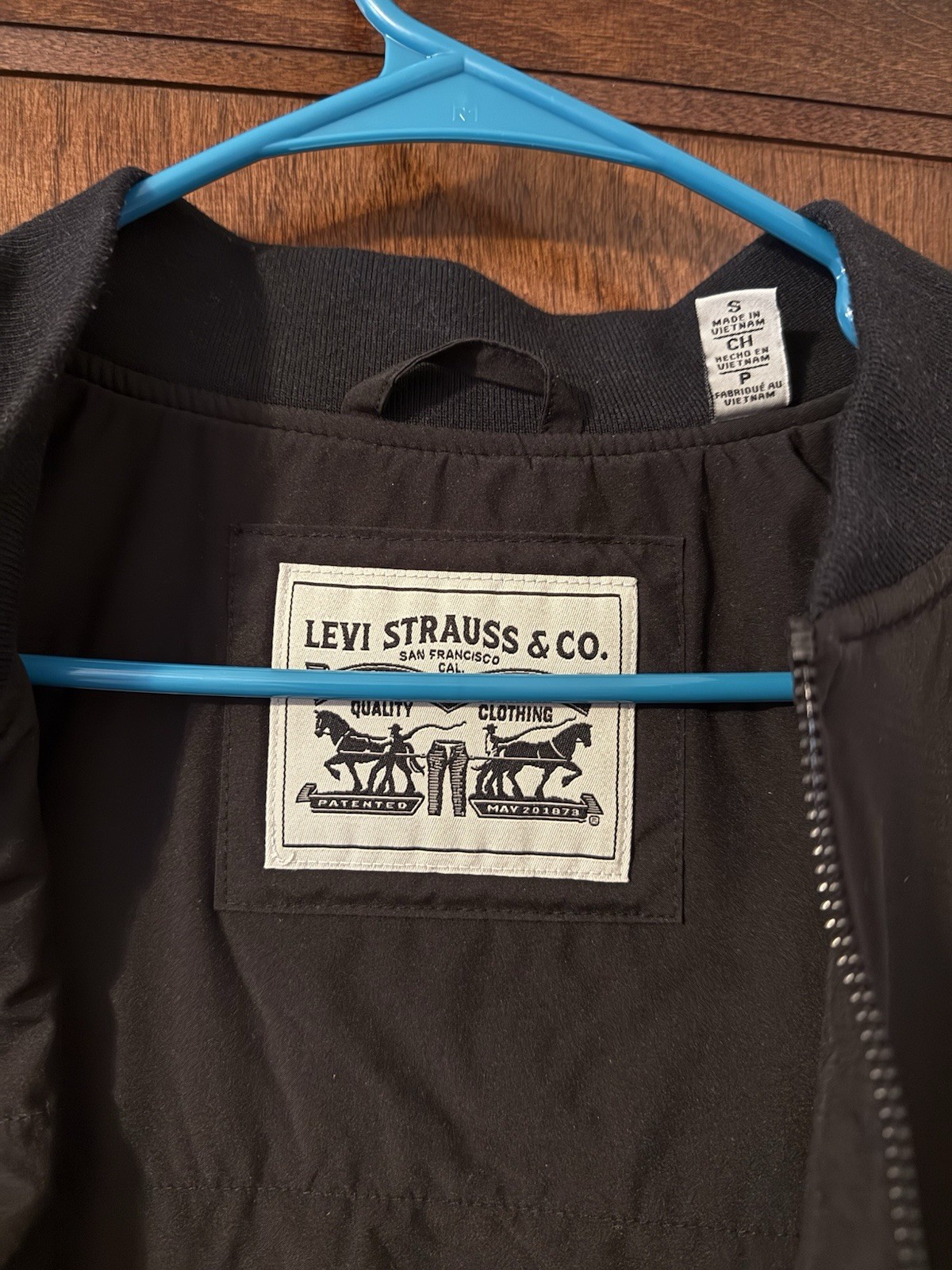 Levi’s Custom Bomber Jacket with tiger patch  Men… - image 4