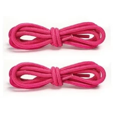 Hot Pink Heavy Duty Thick Replacement Round Rope Boot Sneakers Shoe Laces Hiking