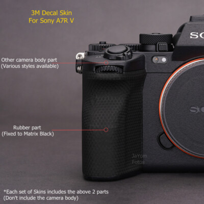 For Sony A7R V A7RV Decal Skin Vinyl Wrap Film Camera Protective