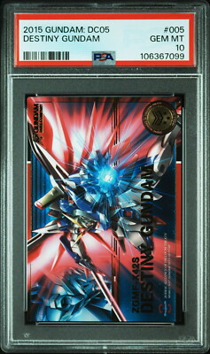 PSA10 GN-DC05 MS 005 R6 Destiny Gundam Duel Company | eBay