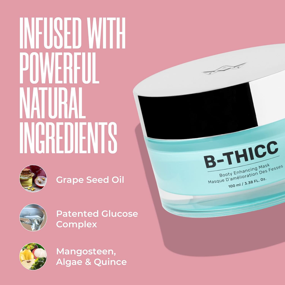 MAËLYS BTHICC Plumping LeaveOn Butt Mask Butt Cream Visibly