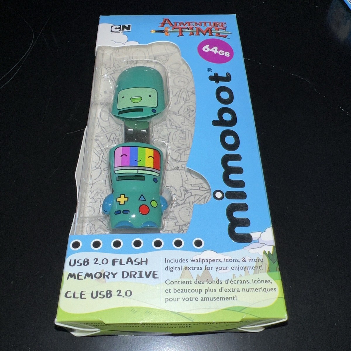 Adventure Time BMO Mimobot USB 2.0 Flash Memory 64GB FIGURE *NEW