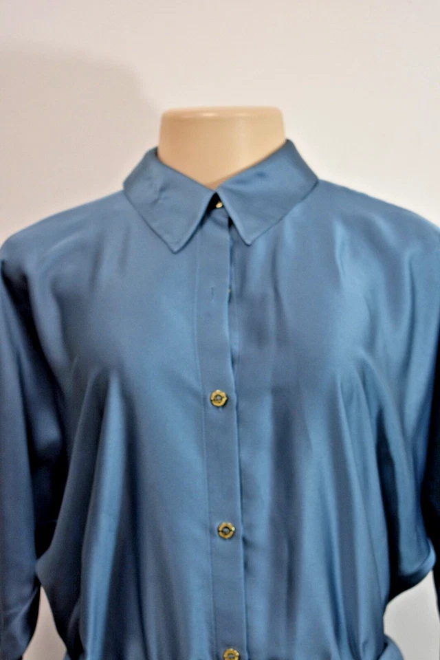 Top y falda Marciano Guess azul gamuza/satén 2 piezas talla 2 a la venta nt Foto 3 de 4